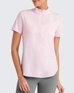 G4Free - Lightbreeze UPF 50+ Half Zip Golf Short Sleeve -GF25K340GA-S