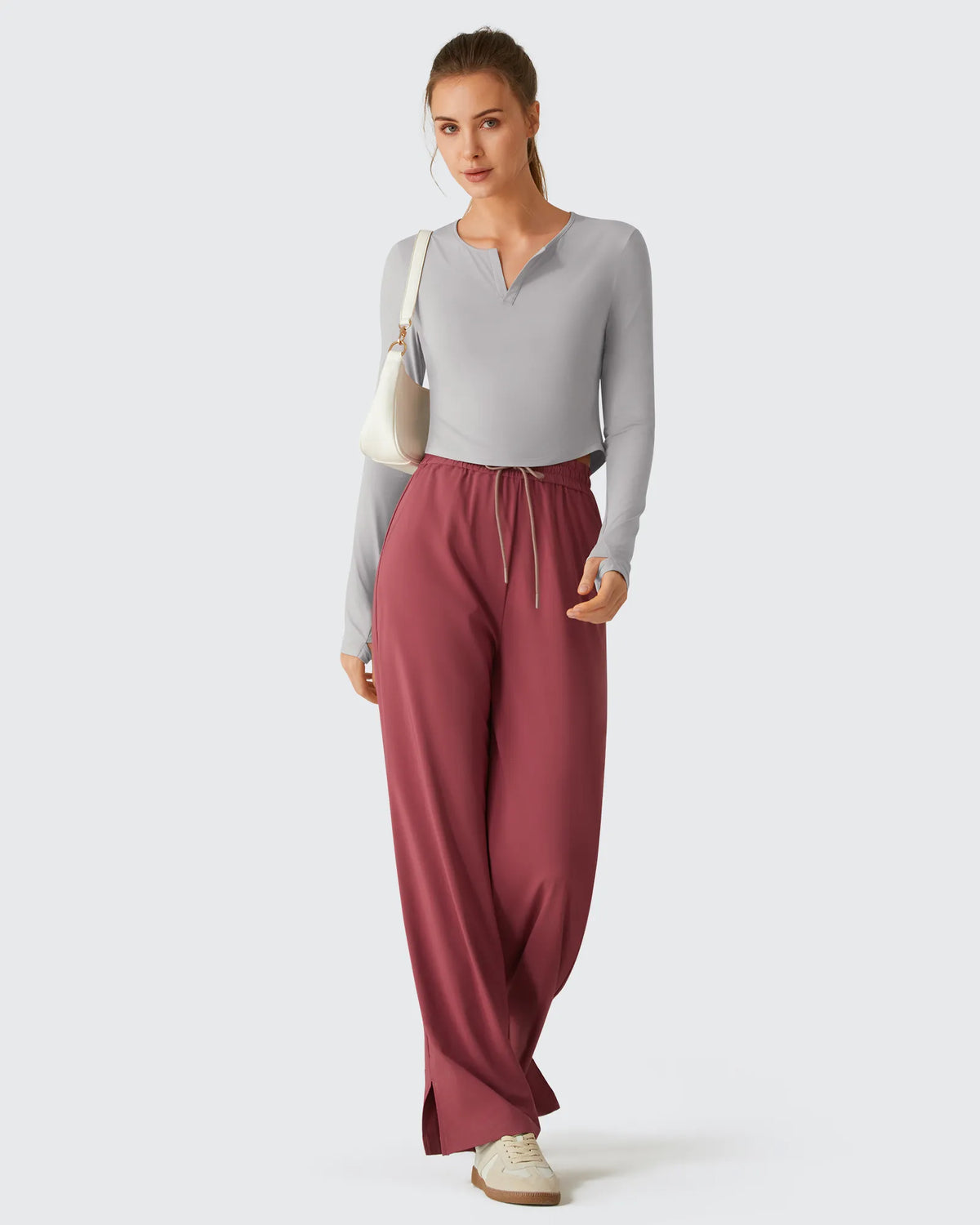 G4Free - Lightbreeze V Neck UPF 50+ Thumbholes Long Sleeve -GF26B886B005A-S-GF26B886B005B-M-GF26B886B005C-L-GF26B886B005D-XL-GF26B886B005E-XXL