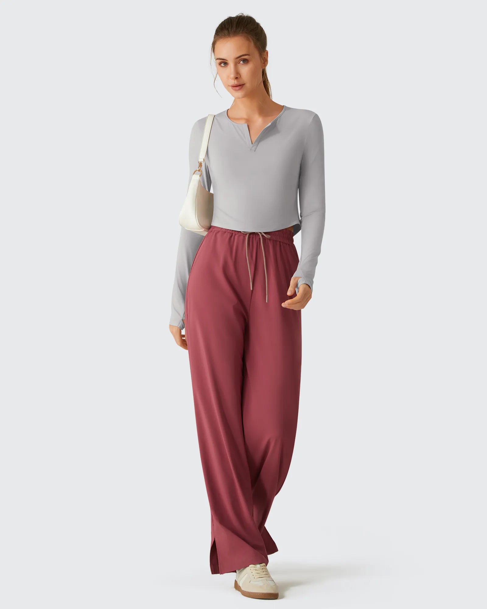 G4Free - Lightbreeze V Neck UPF 50+ Thumbholes Long Sleeve -GF26B886B005A-S-GF26B886B005B-M-GF26B886B005C-L-GF26B886B005D-XL-GF26B886B005E-XXL