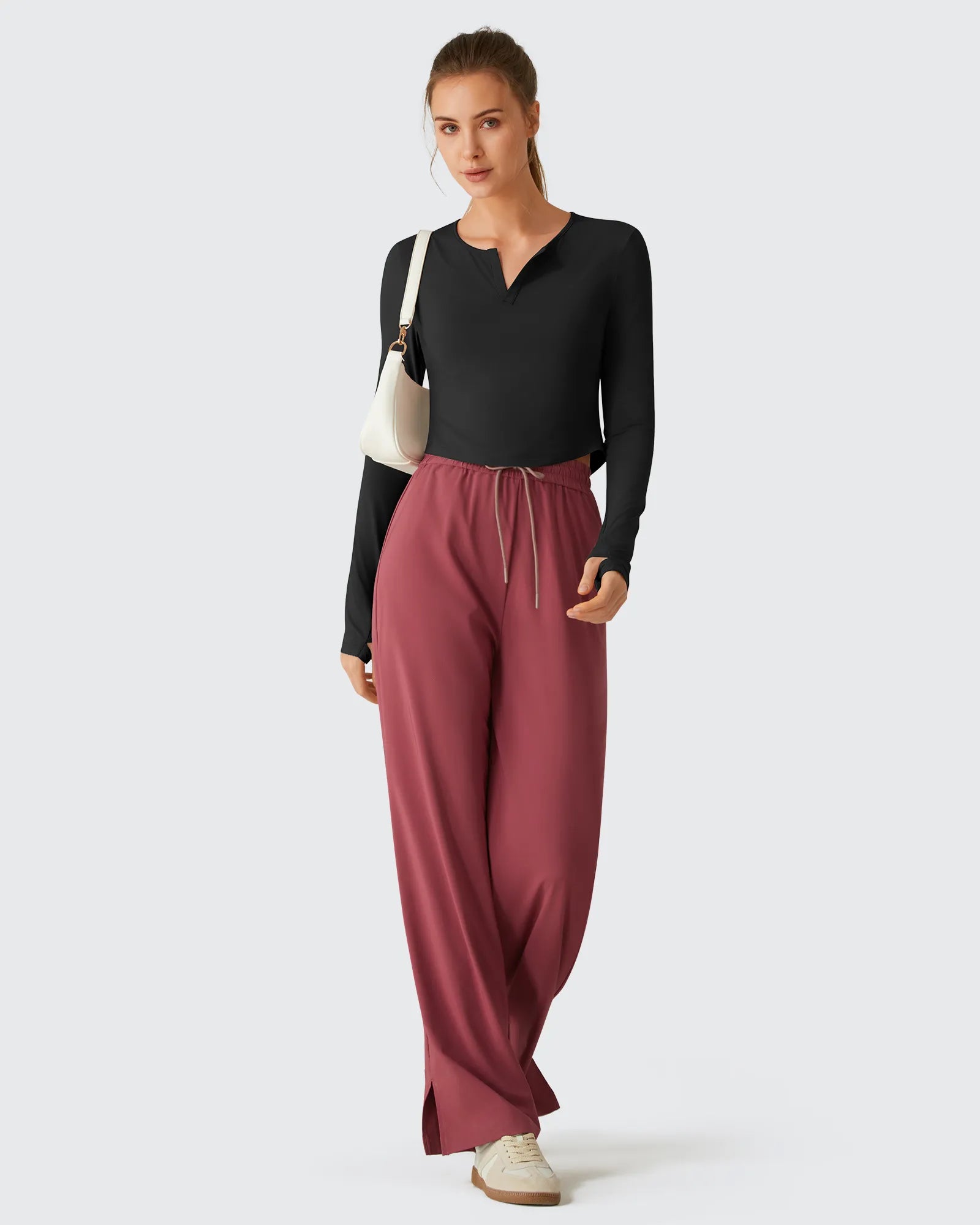 G4Free - Lightbreeze V Neck UPF 50+ Thumbholes Long Sleeve -GF26B886B005A-S-GF26B886B005B-M-GF26B886B005C-L-GF26B886B005D-XL-GF26B886B005E-XXL