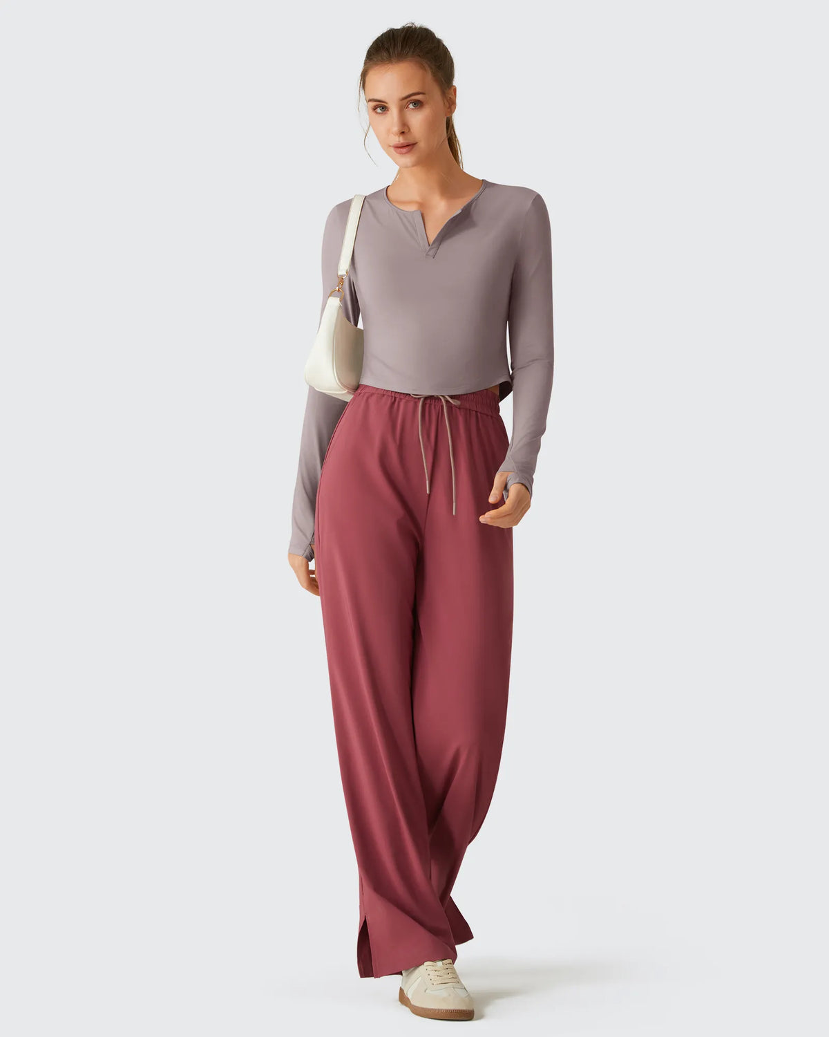 G4Free - Lightbreeze V Neck UPF 50+ Thumbholes Long Sleeve -GF26B886B005A-S-GF26B886B005B-M-GF26B886B005C-L-GF26B886B005D-XL-GF26B886B005E-XXL