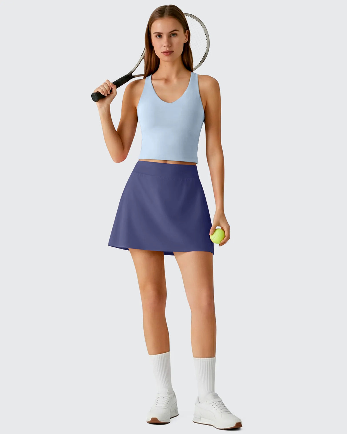 G4Free - Lightweight 2 Pockets Inner Shorts Tennis Skirts 15 -GF26H879A001A-S-GF26H879A001B-M-GF26H879A001C-L-GF26H879A001D-XL-GF26H879A001E-XXL