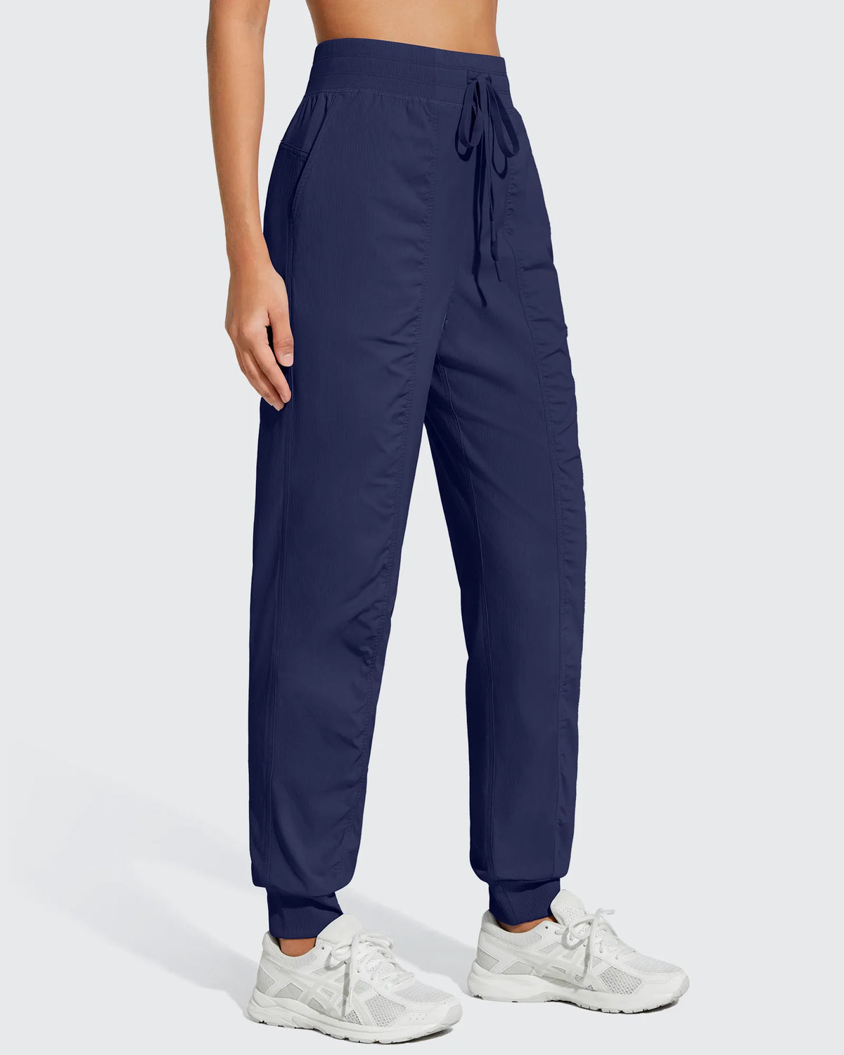 G4Free - Lightweight Ankle Cuffs Drawstring Track Pants -GF25D694BA-S-GF25D695BA-S-GF25D696BA-S-GF25D694BB-M-GF25D695BB-M