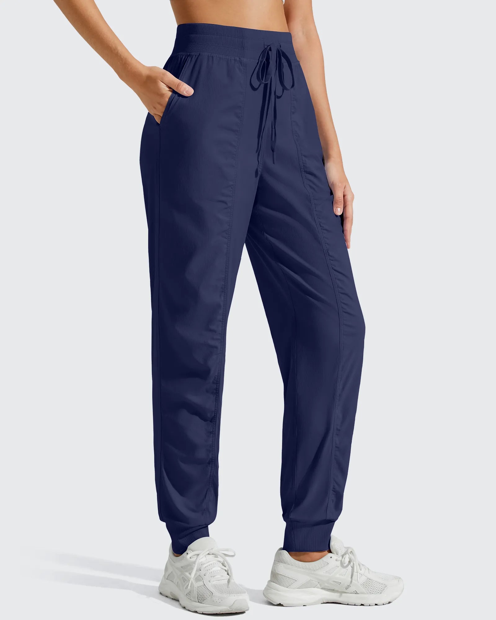 G4Free - Lightweight Ankle Cuffs Drawstring Track Pants -GF25D694BA-S-GF25D695BA-S-GF25D696BA-S-GF25D694BB-M-GF25D695BB-M