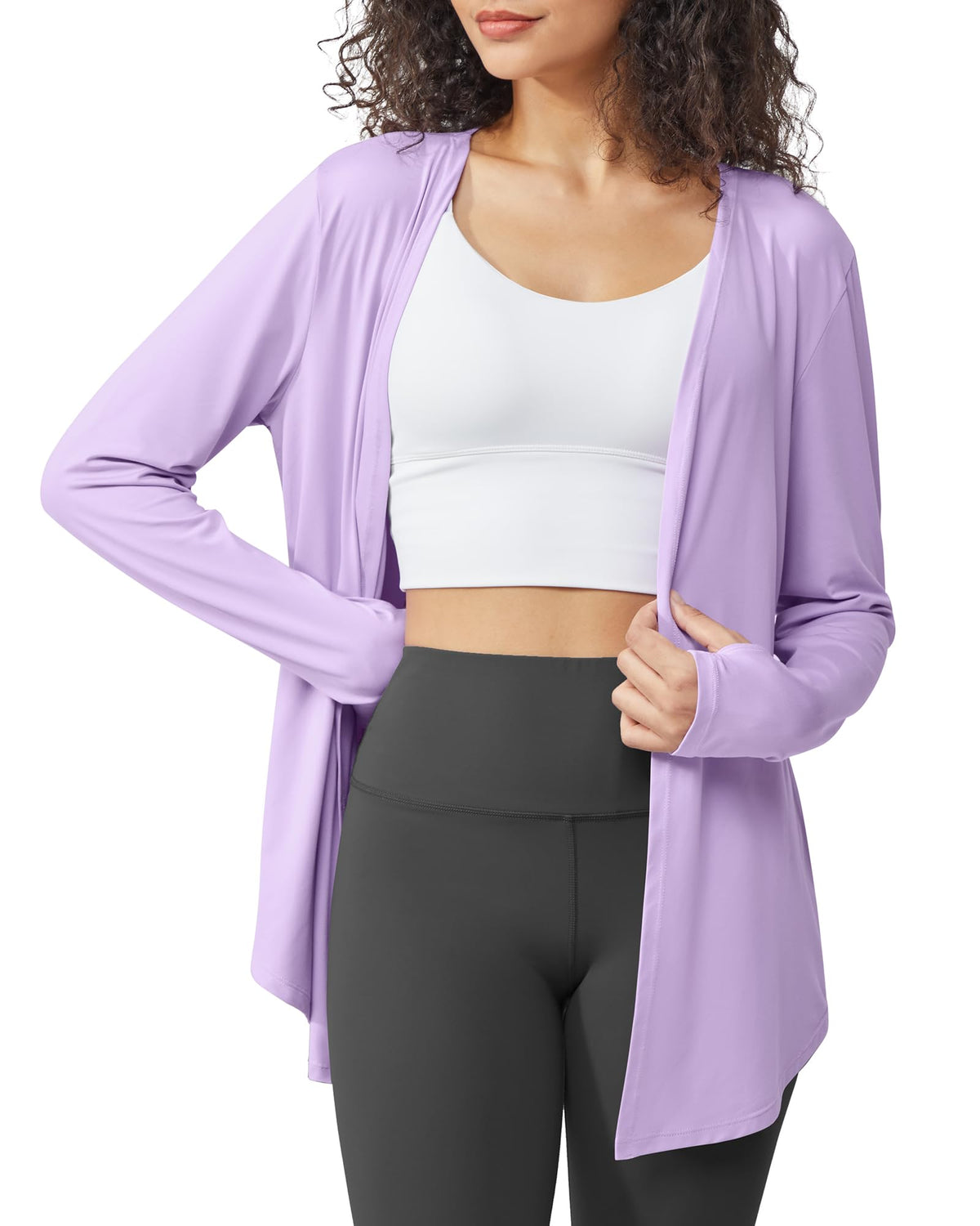 G4Free - Long Sleeve Lightweight Sun Shirts Cardigans -GF24B206BA-S