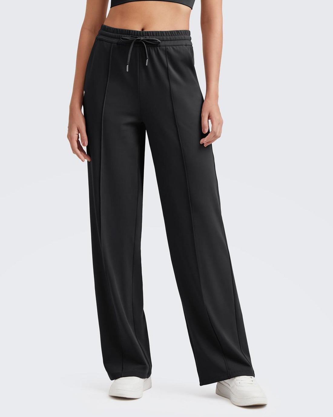 G4Free - Loose Front Pleats Drawstring Casual Pants -GF24J310AA-S-GF24J311AA-S-GF24J312AA-S-GF24J310AB-M-GF24J311AB-M