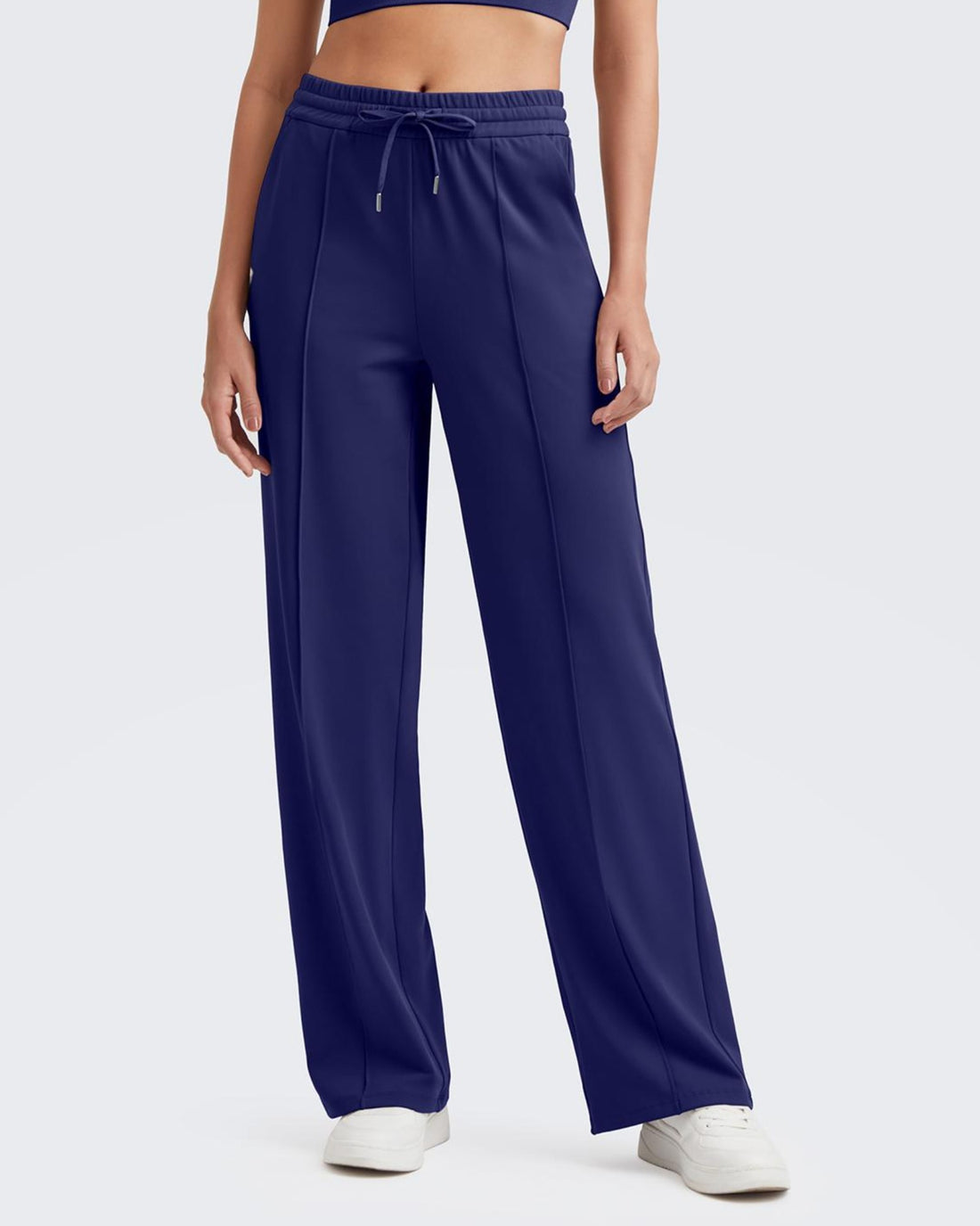 G4Free - Loose Front Pleats Drawstring Casual Pants -GF24J310AA-S-GF24J311AA-S-GF24J312AA-S-GF24J310AB-M-GF24J311AB-M