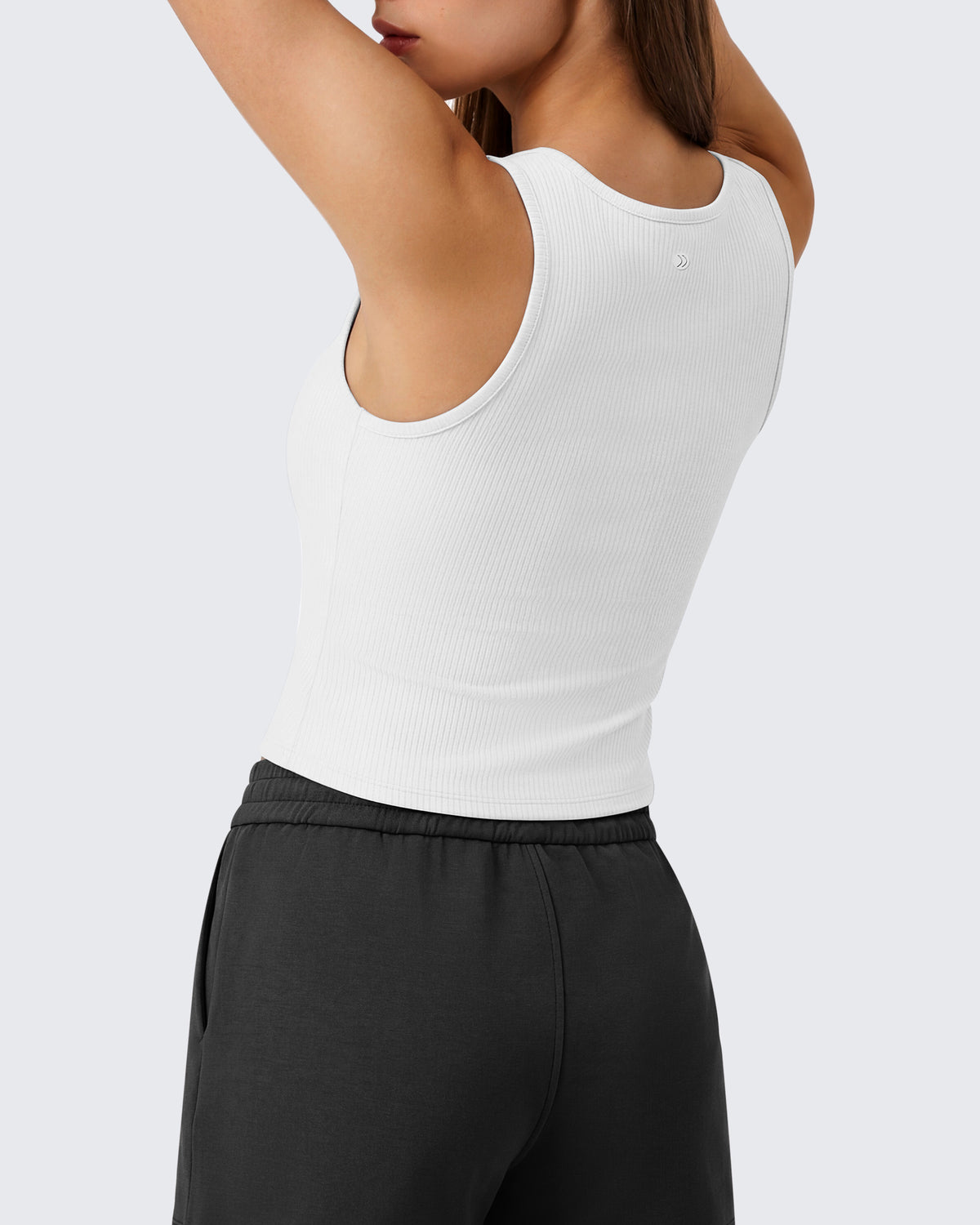 G4Free - Neck Sleeveless Crop Tops G4Free Ribbed Cropped Henley Tank Top -GF26L979A001F-XS-GF26L979A001A-S-GF26L979A001B-M-GF26L979A001C-L-GF26L979A001D-XL
