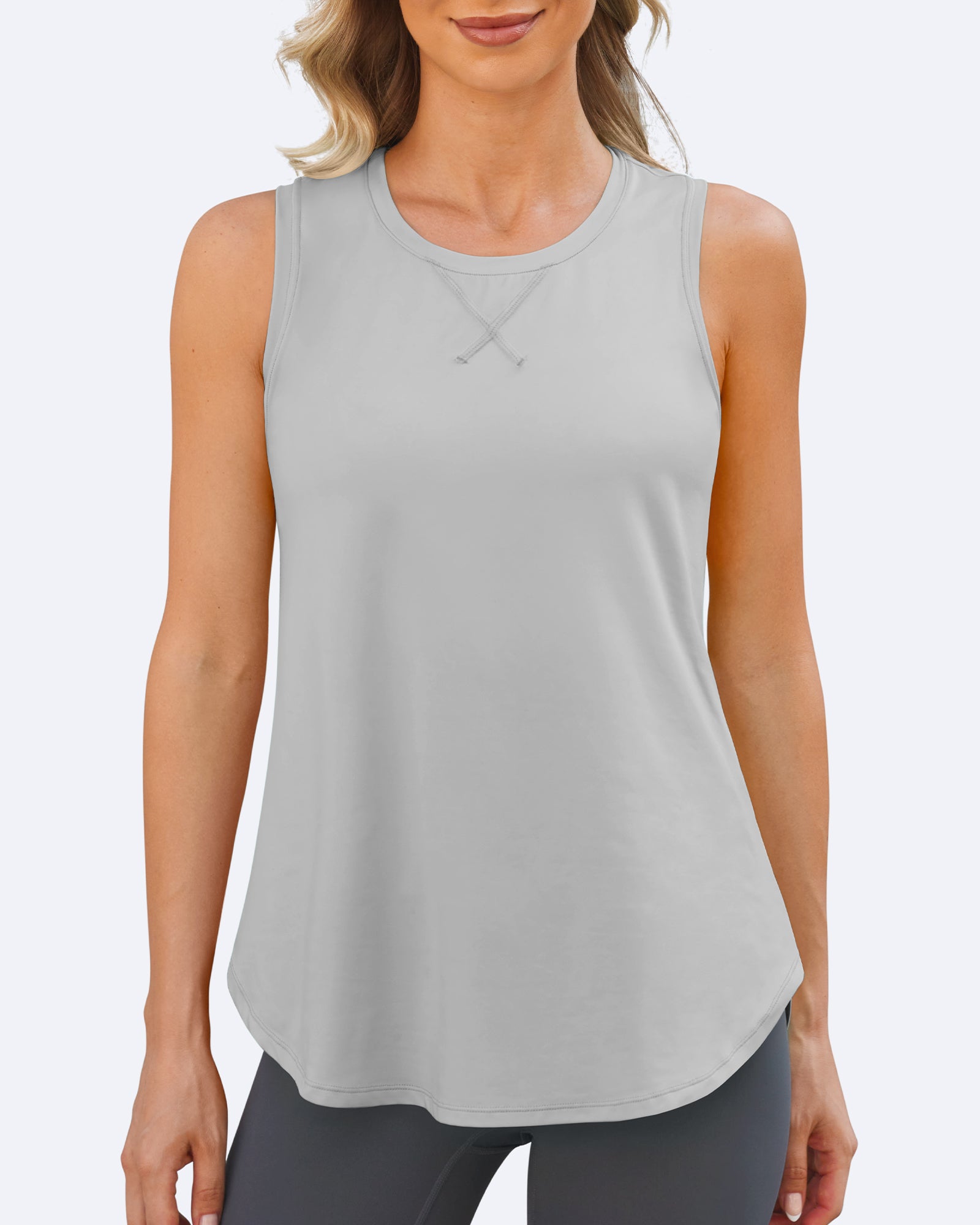 G4Free - Quick Dry Sleeveless Workout Tank Tops -GF24B222GF-XS