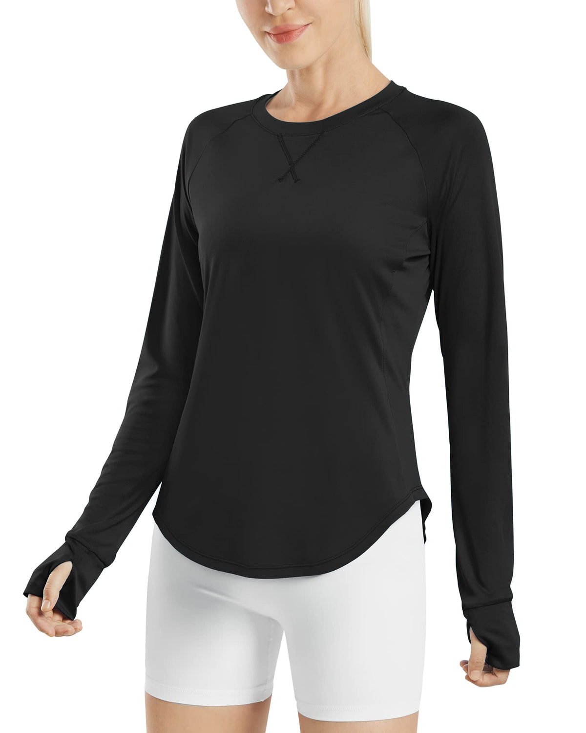 G4Free - Quick Dry UV Tunic Workout Long Sleeve -GF22B055BA-S-GF22B055BB-M-GF22B055BC-L-GF22B055BD-XL-GF22B055BE-XXL