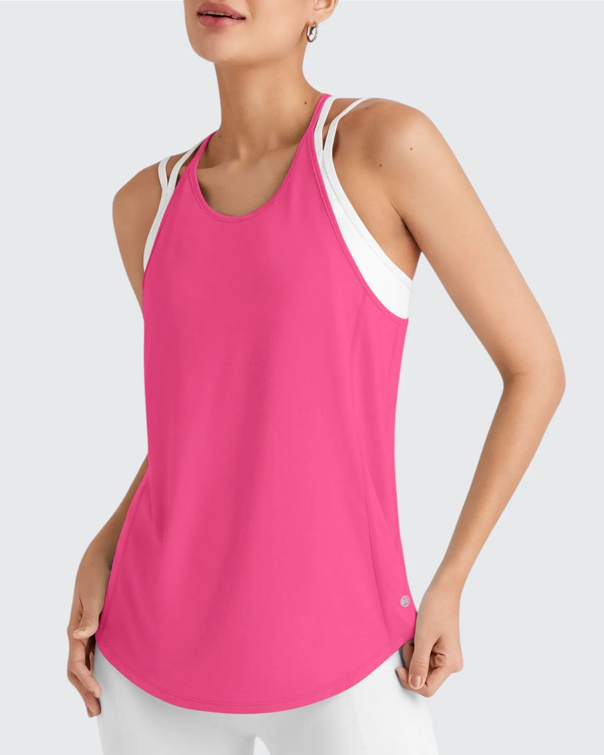 G4Free - Quick Dry Y Back Athletic Sleeveless Tanks -GF25L386AA-S
