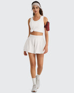 G4Free - Racerback Hip Length Scoop Neck Muscle Tank Tops -GF26L892D016F-XS-GF26L892D016A-S-GF26L892D016B-M-GF26L892D016C-L-GF26L892D016D-XL