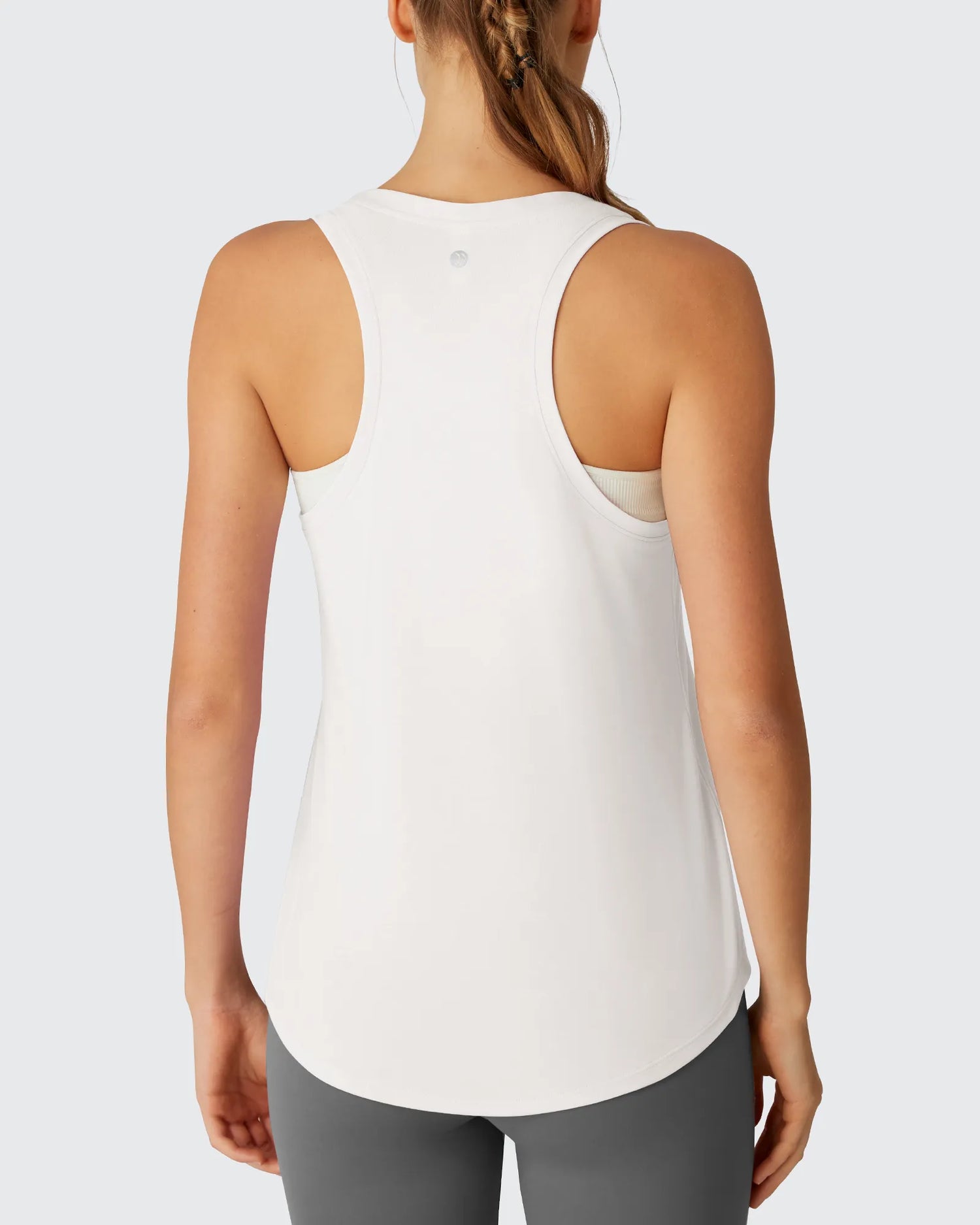 G4Free - Racerback Hip Length Scoop Neck Muscle Tank Tops -GF26L892D016F-XS-GF26L892D016A-S-GF26L892D016B-M-GF26L892D016C-L-GF26L892D016D-XL
