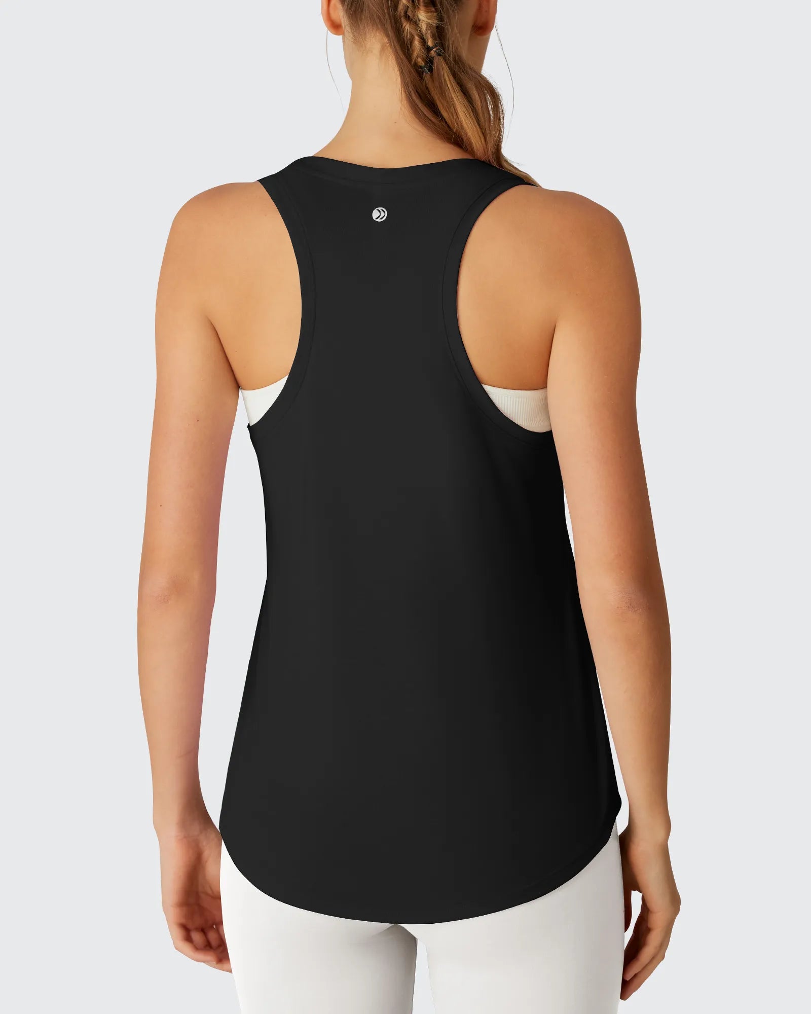 G4Free - Racerback Hip Length Scoop Neck Muscle Tank Tops -GF26L892D016F-XS-GF26L892D016A-S-GF26L892D016B-M-GF26L892D016C-L-GF26L892D016D-XL