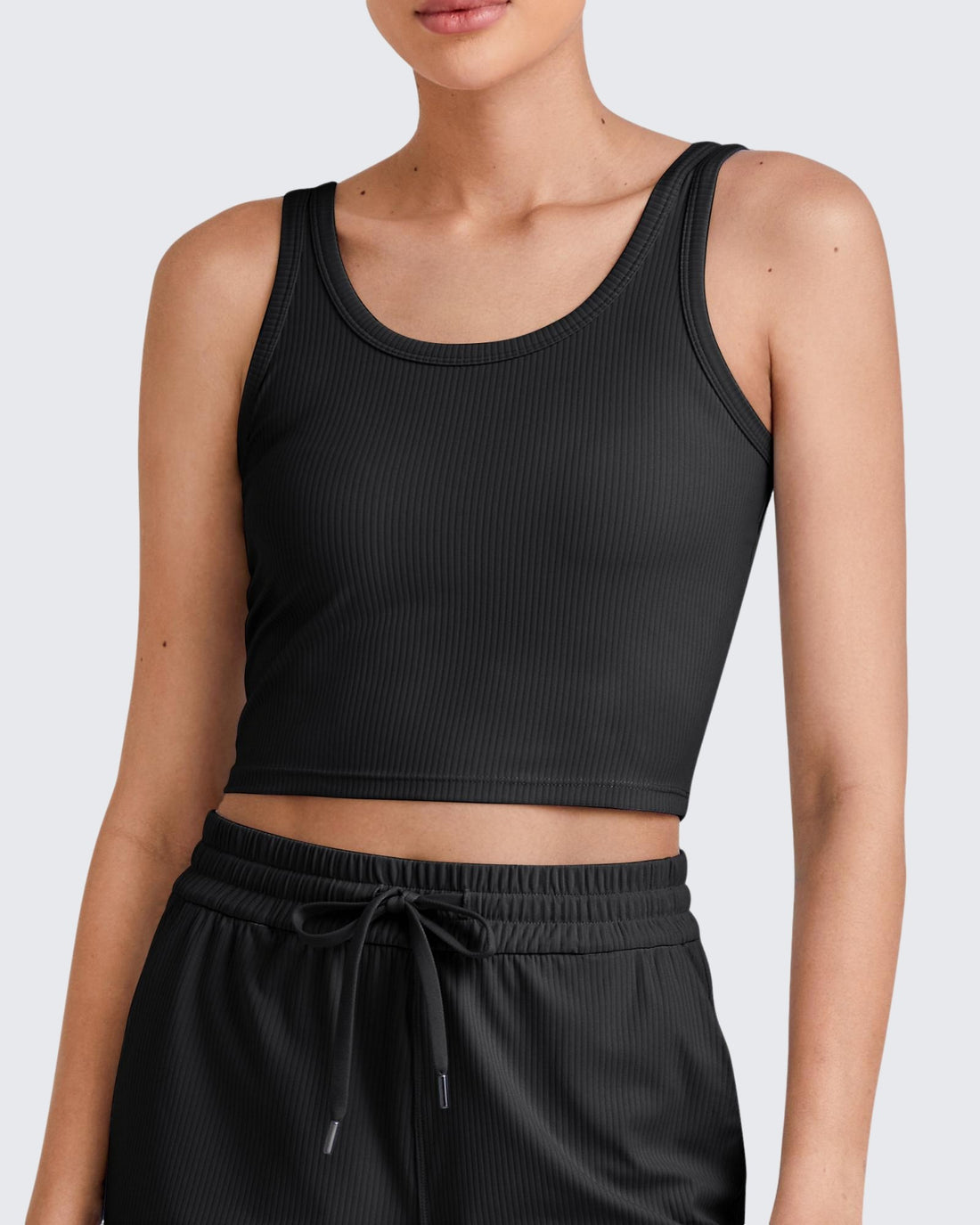G4Free - Ribbed Slim Workout Tank Crop Tops -GF25L339AA-S-GF25L339AB-M-GF25L339AC-L-GF25L339AD-XL-GF25L339AF-XS