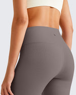 G4Free - Ribbed Tummy Control Flare Yoga Pants -GF25A407AA-S-GF25A408AA-S-GF25A409AA-S-GF25A407AB-M-GF25A408AB-M