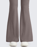 G4Free - Ribbed Tummy Control Flare Yoga Pants -GF25A407AA-S-GF25A408AA-S-GF25A409AA-S-GF25A407AB-M-GF25A408AB-M