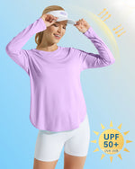 G4Free - Scoop Neck UV Sun Workout Long Sleeve -GF21B003BA-S-GF21B003BB-M-GF21B003BC-L-GF21B003BD-XL-GF21B003BE-XXL
