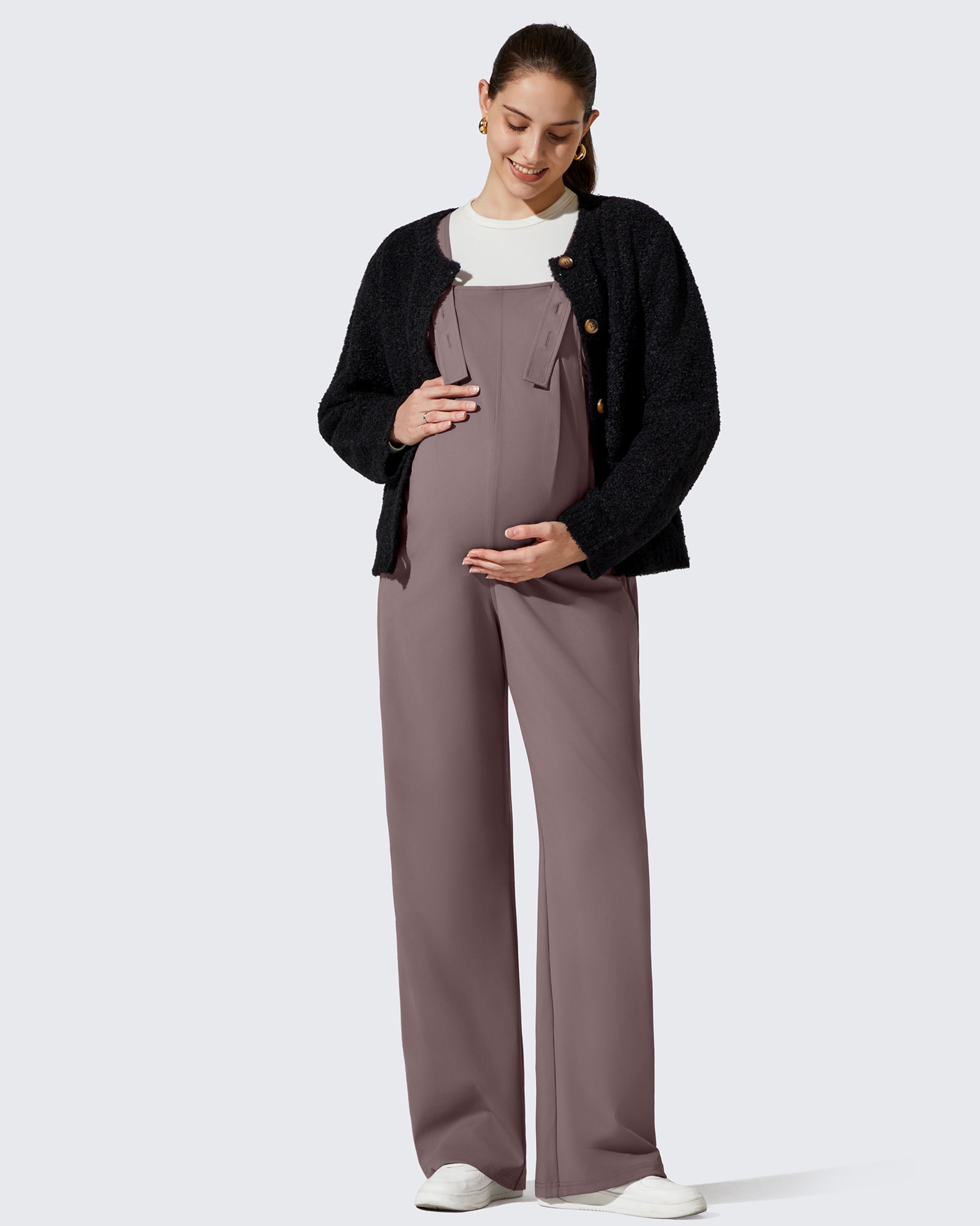 G4Free - ShiftReady Adjustable Strap Maternity Jumpsuit Pants -GF25PY751AF-XS-GF25PY752AF-XS-GF25PY753AF-XS-GF25PY751AA-S-GF25PY752AA-S