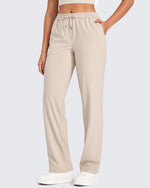 G4Free - ShiftReady Business Drawstrings Straight Pants -GF24J250AA-S