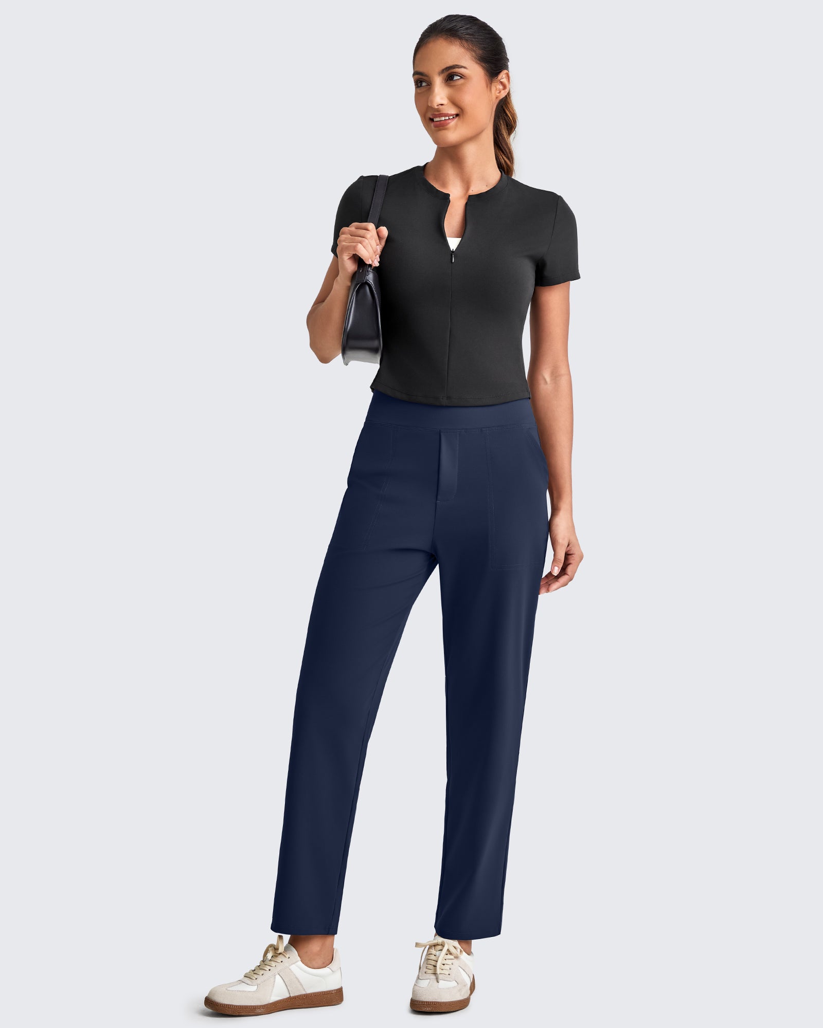 G4Free - ShiftReady Crop Business Casual Work Pants -GF25D417CA-S-GF25D451CA-S-GF25D452CA-S-GF25D417CB-M-GF25D451CB-M