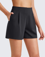 G4Free - ShiftReady High-Rise Pleated Work Shorts 5'' -GF25E395FA-S