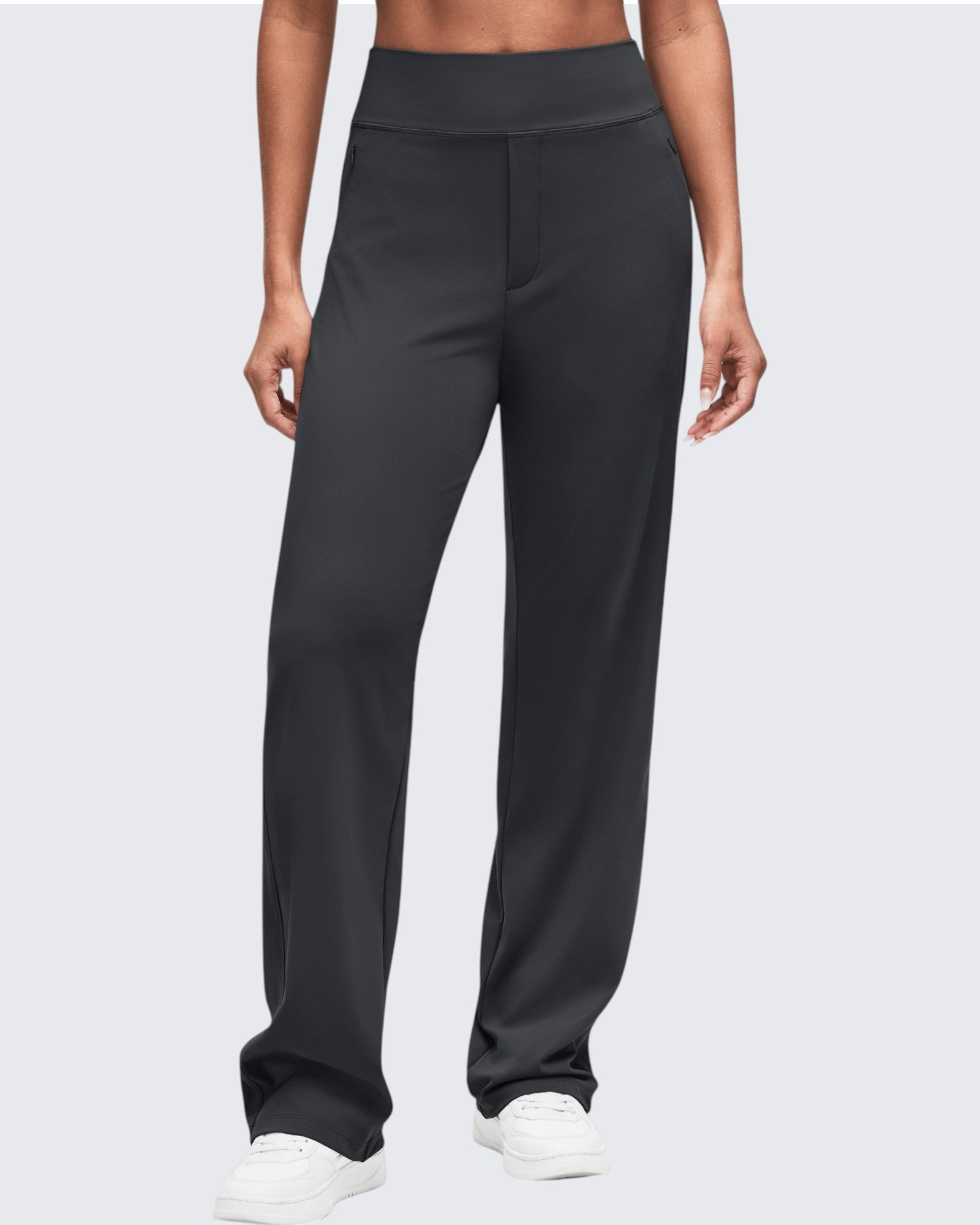 G4Free - ShiftReady High Waist Hidden Zipper Pockets Dress Pants -GF25D571AA-S-GF25D572AA-S-GF25D573AA-S-GF25D571AB-M-GF25D572AB-M