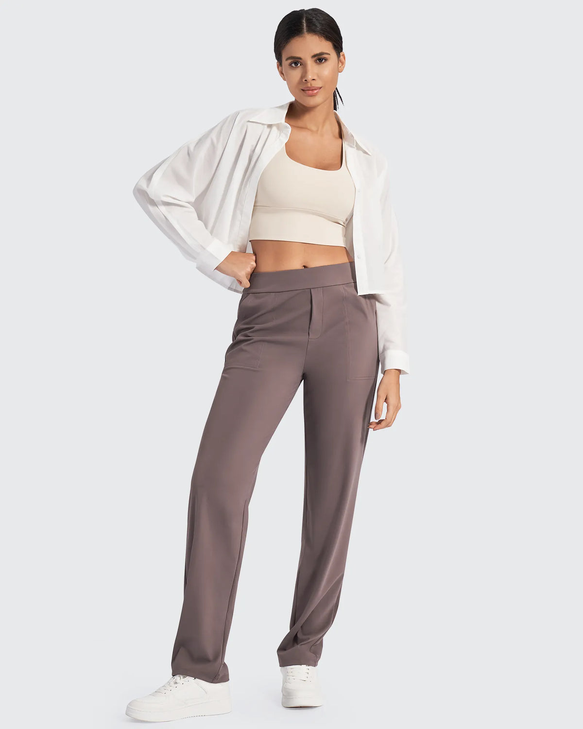 G4Free - ShiftReady High-Waist Straight Dress Pants -GF24D264AA-S-GF24D265AA-S-GF24D266AA-S-GF24D264AB-M-GF24D265AB-M