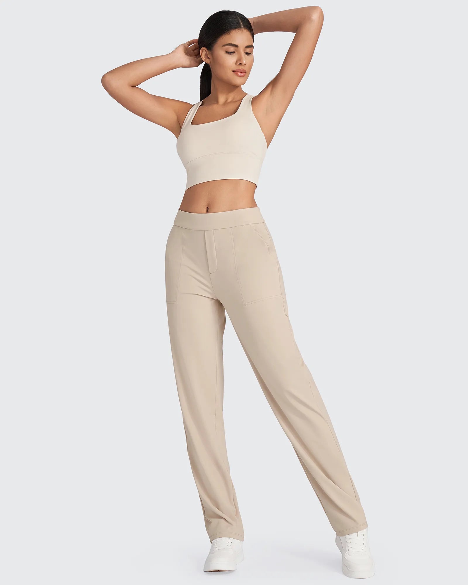 G4Free - ShiftReady High-Waist Straight Dress Pants -GF24D264AA-S-GF24D265AA-S-GF24D266AA-S-GF24D264AB-M-GF24D265AB-M