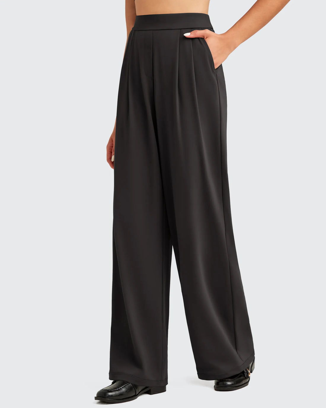 G4Free - ShiftReady High Waisted Dressy Casual Trousers -GF25J513AA-S-GF25J514AA-S-GF25J515AA-S-GF25J513AB-M-GF25J514AB-M