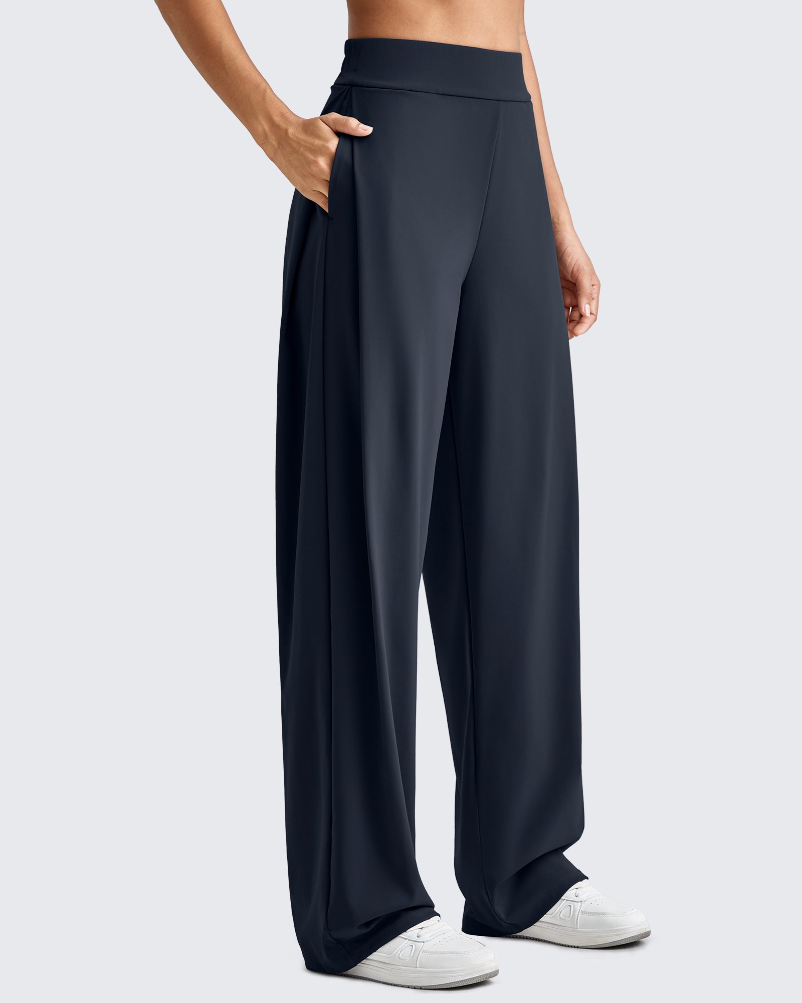 G4Free - ShiftReady High Waisted Wide Leg Dress Trousers -GF25J361CA-S