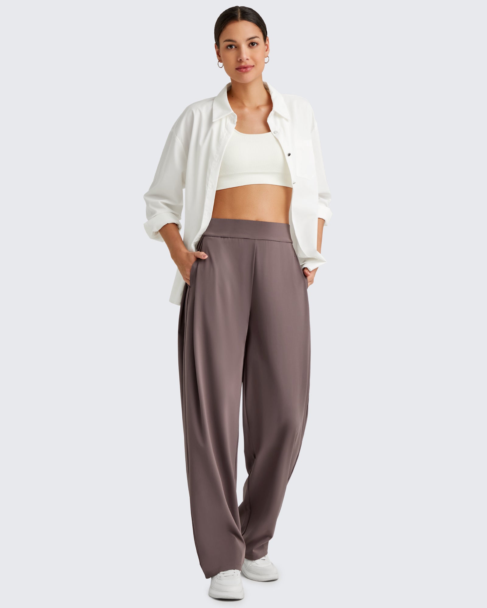 G4Free - ShiftReady High Waisted Wide Leg Dress Trousers -GF25J361CA-S-GF25J362CA-S-GF25J363CA-S-GF25J361CB-M-GF25J362CB-M