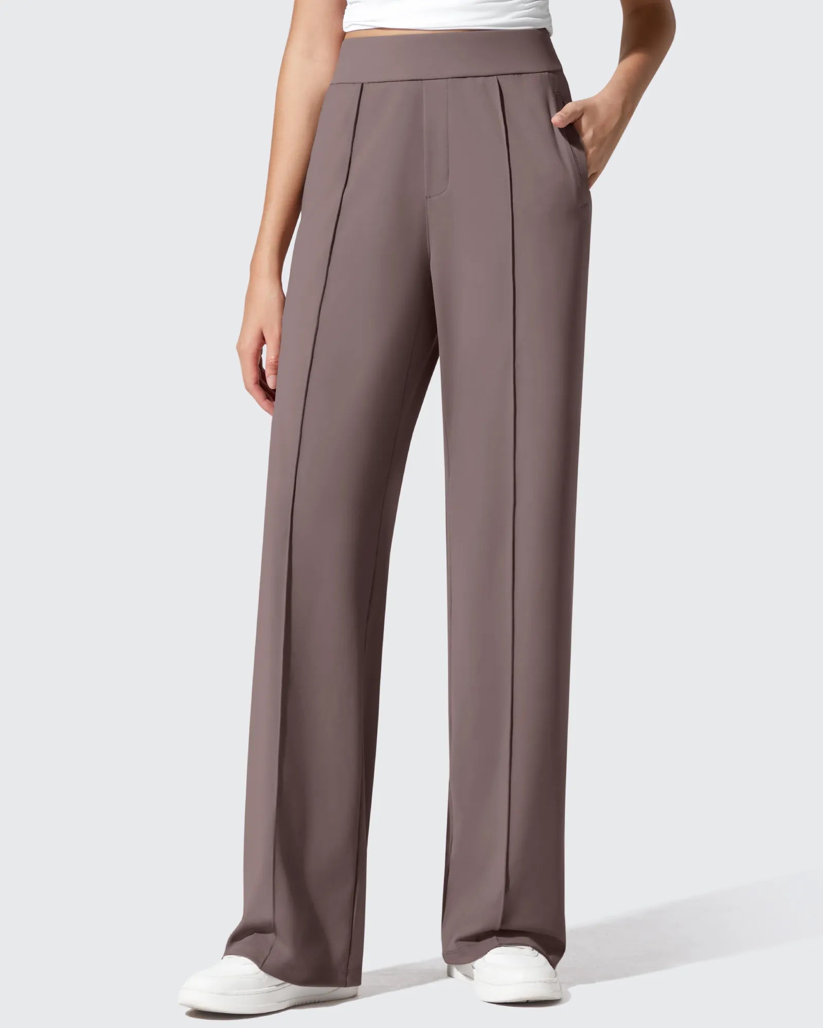 G4Free - ShiftReady Pockets Elastic Band Wide Leg Work Pants -GF25J691AA-S-GF25J692AA-S-GF25J693AA-S-GF25J691AB-M-GF25J692AB-M