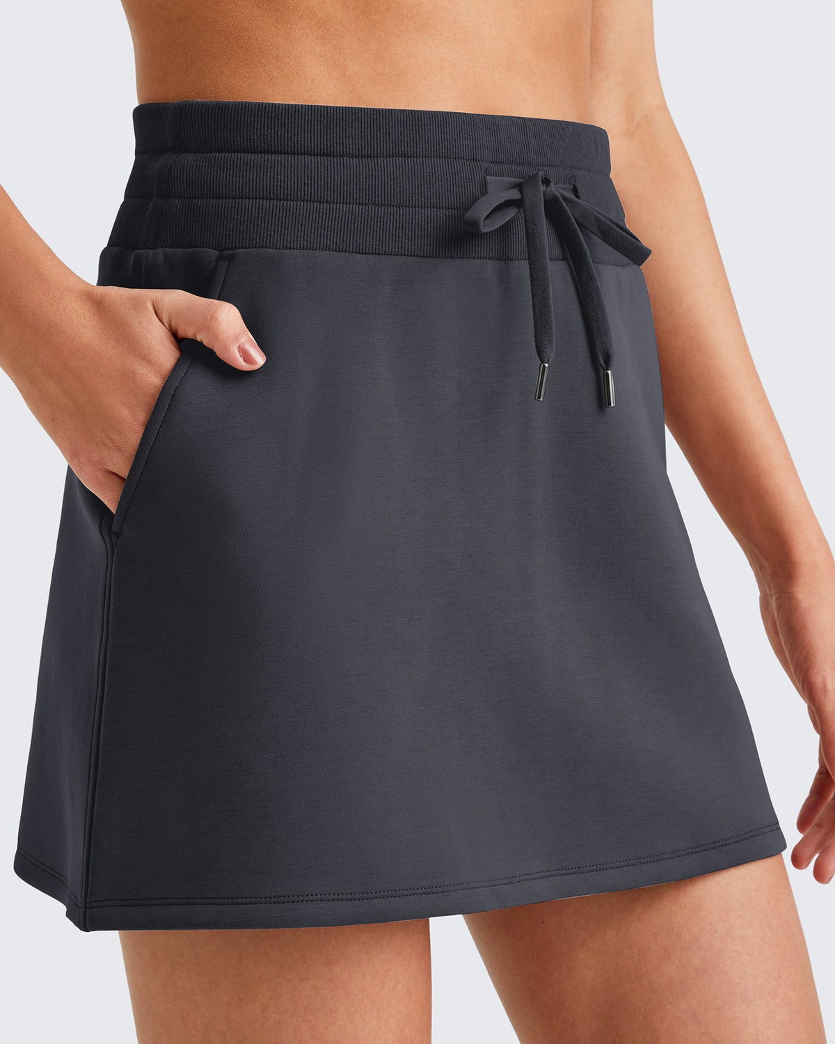 G4Free - Smoofit Casual Drawstring Sweat Skirts -GF25S404AA-S-GF25S404AB-M-GF25S404AC-L-GF25S404AD-XL-GF25S404AE-XXL