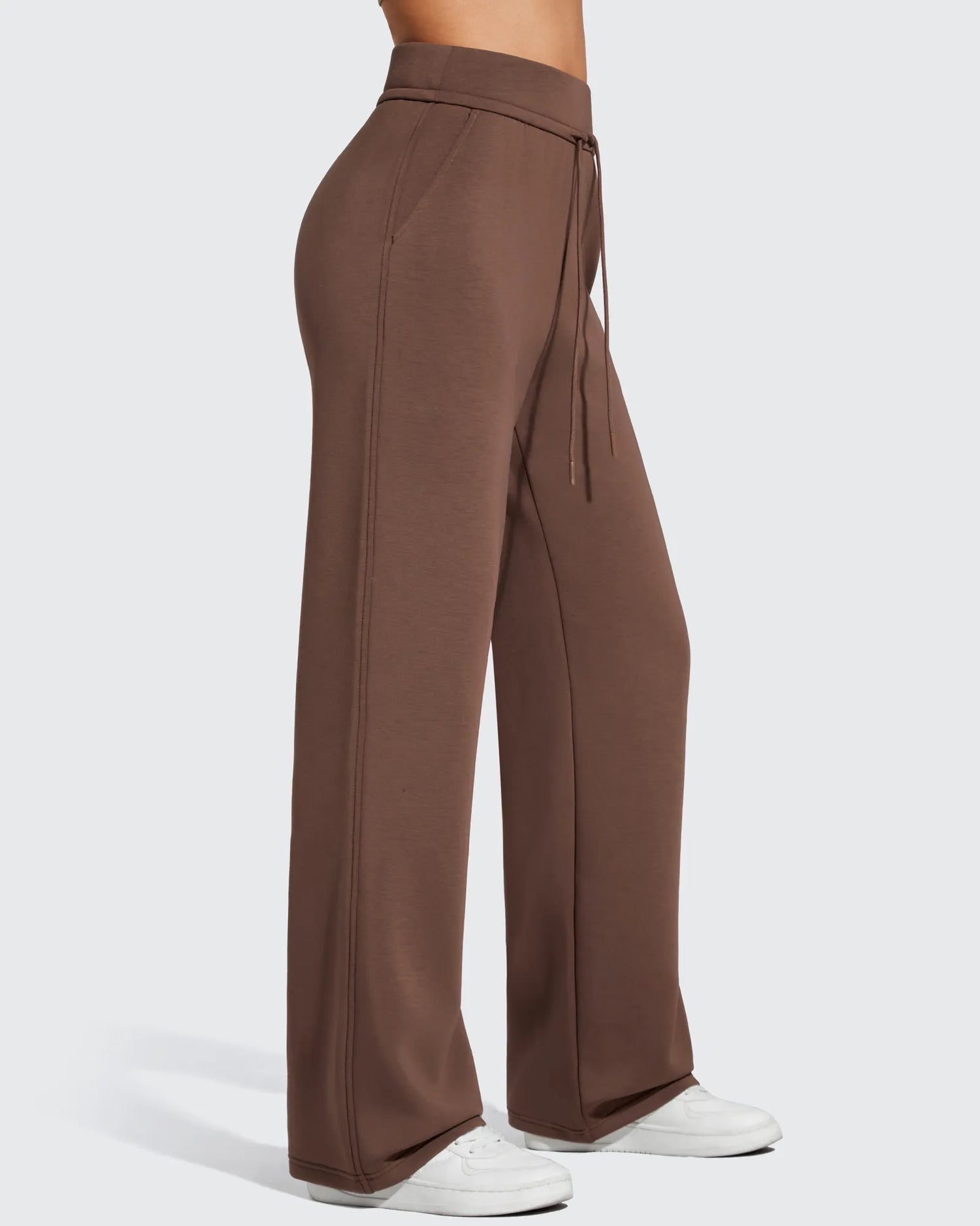 G4Free - Smoofit Elastic Drawstring Fleece Lined Wide Leg Sweatpants -GF25J723AA-S-GF25J724AA-S-GF25J725AA-S-GF25J723AB-M-GF25J724AB-M