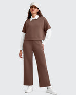 G4Free - Smoofit Elastic Waist Wide Leg Ankle Sweatpants -GF25J524AA-S-GF25J525AA-S-GF25J526AA-S-GF25J524AB-M-GF25J525AB-M