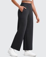 G4Free - Smoofit Elastic Waist Wide Leg Ankle Sweatpants -GF25J524AA-S-GF25J525AA-S-GF25J526AA-S-GF25J524AB-M-GF25J525AB-M