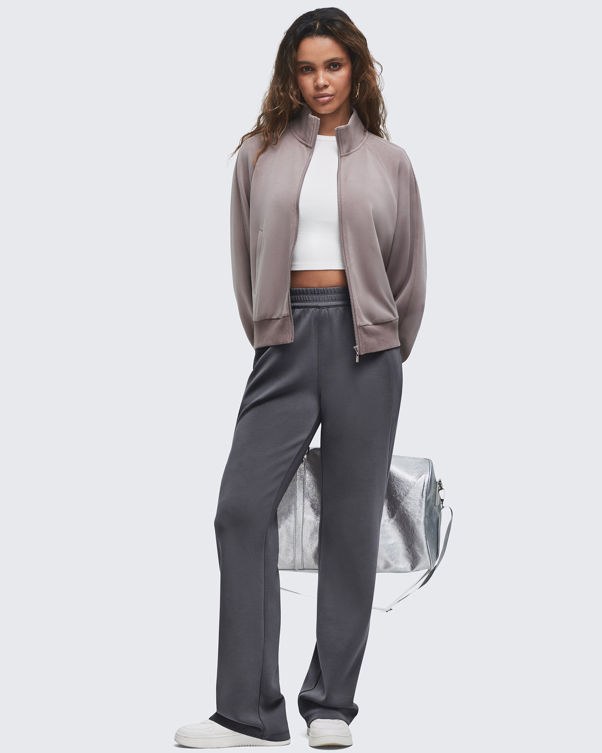 G4Free - Smoofit Elastic-Waist Wide Leg Sweatpants Regular -GF25J510AA-S-GF25J510AB-M-GF25J510AC-L-GF25J510AD-XL-GF25J510AE-XXL