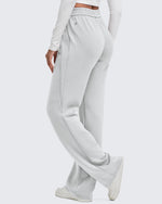G4Free - Smoofit Elastic-Waist Wide Leg Sweatpants Petite -GF25J509AA-S