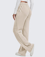 G4Free - Smoofit Elastic-Waist Wide Leg Sweatpants Petite -GF25J509AA-S