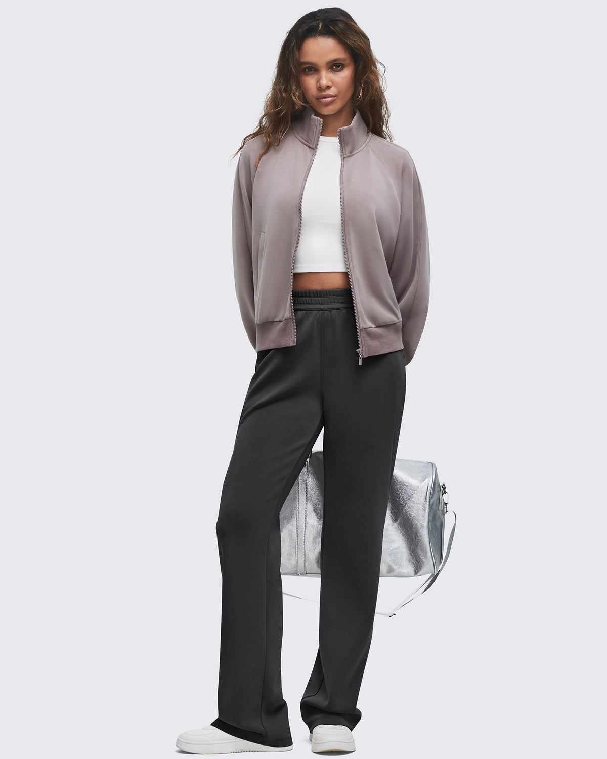 G4Free - Smoofit Elastic-Waist Wide Leg Sweatpants Regular -GF25J510AA-S-GF25J510AB-M-GF25J510AC-L-GF25J510AD-XL-GF25J510AE-XXL