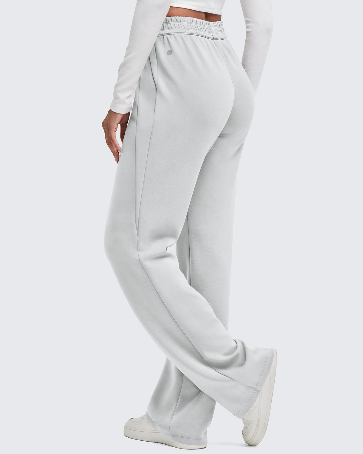 G4Free - Smoofit Elastic-Waist Wide Leg Sweatpants Petite -GF25J509AA-S-GF25J509AB-M-GF25J509AC-L-GF25J509AD-XL-GF25J509AE-XXL