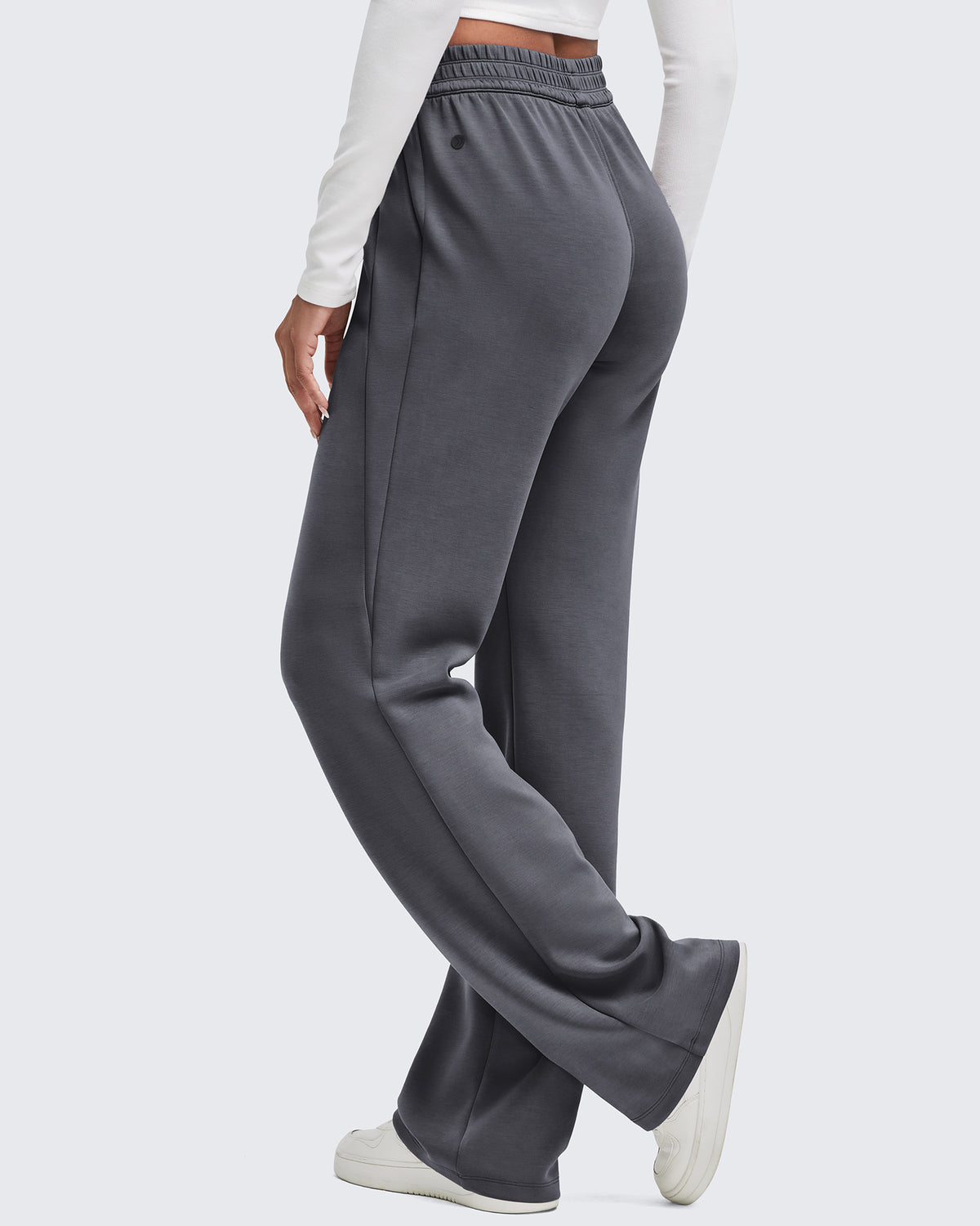 G4Free - Smoofit Elastic-Waist Wide Leg Sweatpants Regular -GF25J510CA-S