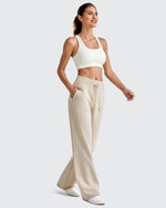 G4Free - Smoofit Elastic Waistband Drawstring Wide Leg Sweatpants -GF25J445AA-S-GF25J446AA-S-GF25J447AA-S-GF25J445AB-M-GF25J446AB-M