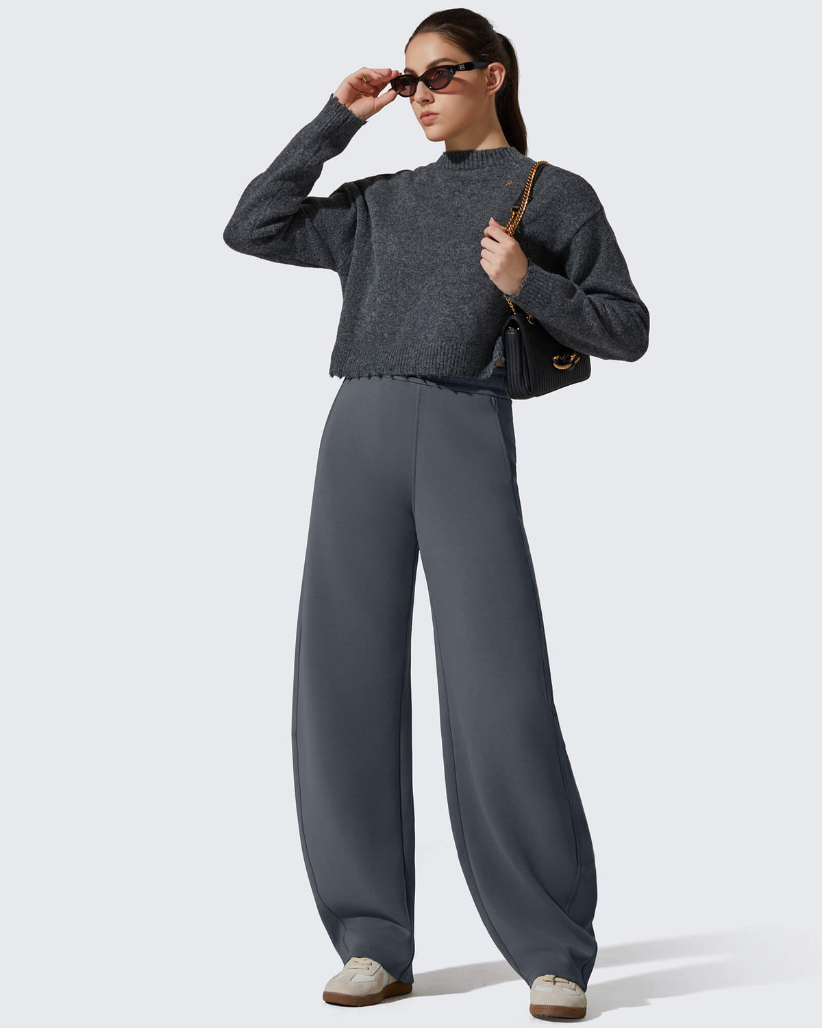 G4Free - Smoofit Fleece Lined Baggy Barrel Wide Leg Sweatpants -GF25J611AF-XS-GF25J612AF-XS-GF25J613AF-XS-GF25J611AA-S-GF25J612AA-S