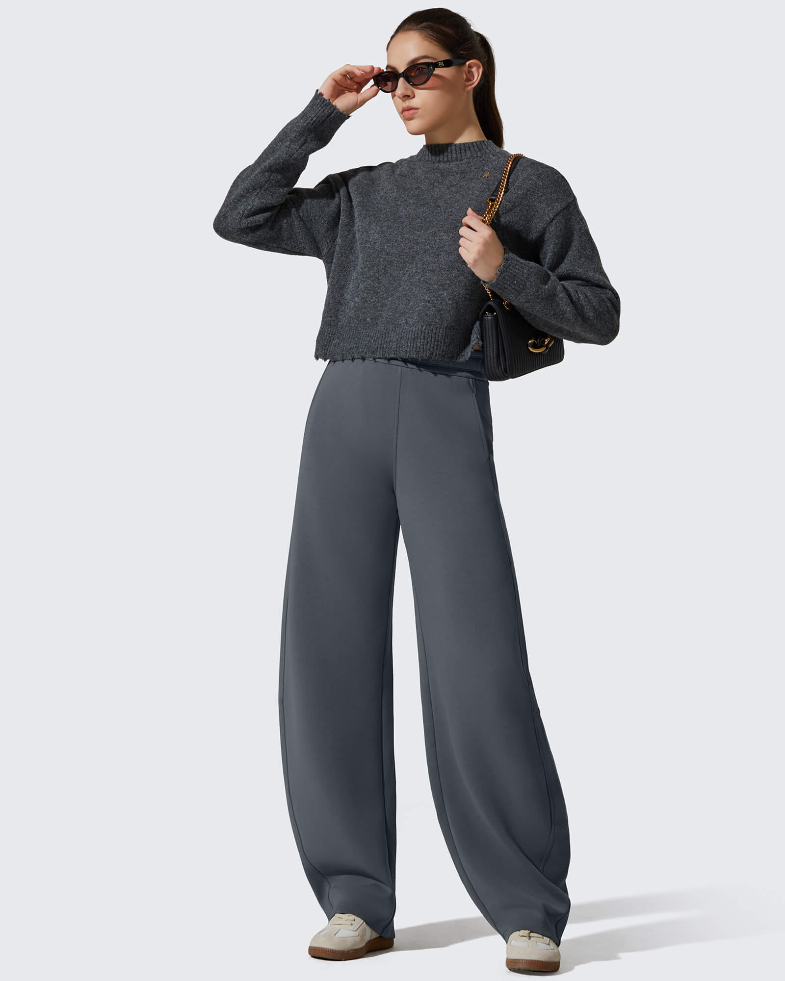 G4Free - Smoofit Fleece Lined Baggy Barrel Wide Leg Sweatpants -GF25J611AF-XS-GF25J612AF-XS-GF25J613AF-XS-GF25J611AA-S-GF25J612AA-S