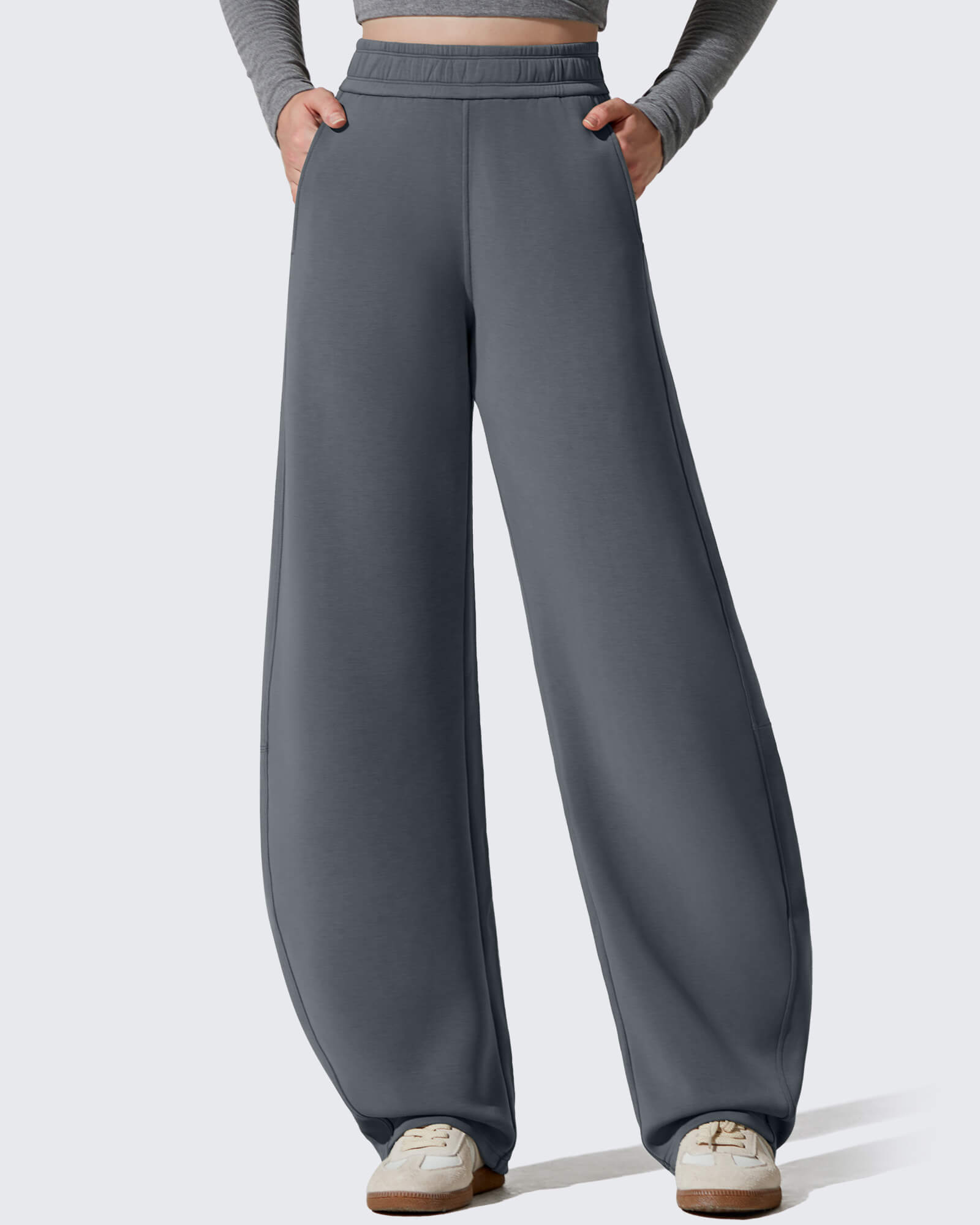 G4Free - Smoofit Fleece Lined Baggy Barrel Wide Leg Sweatpants -GF25J611AF-XS-GF25J612AF-XS-GF25J613AF-XS-GF25J611AA-S-GF25J612AA-S