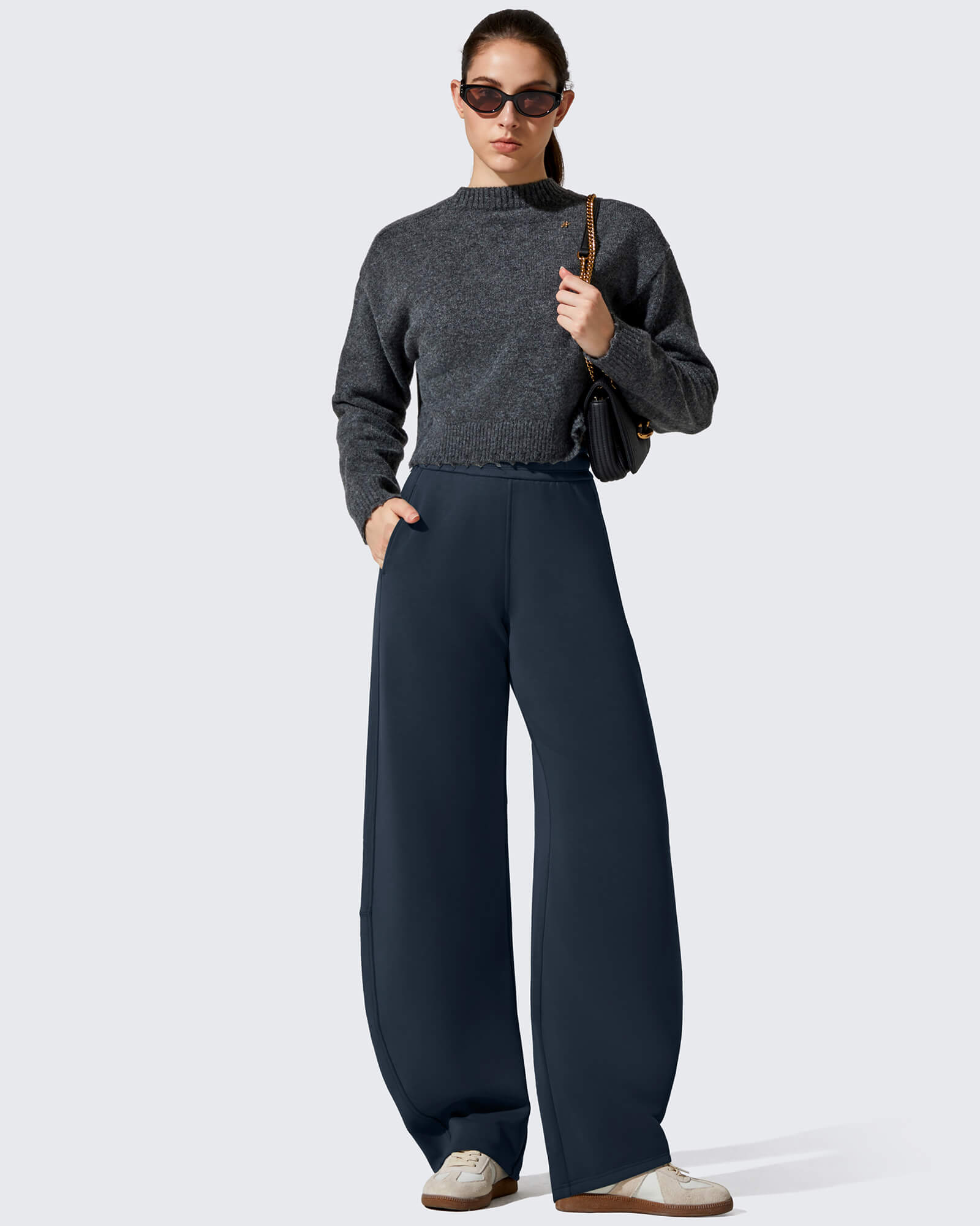 G4Free - Smoofit Fleece Lined Baggy Barrel Wide Leg Sweatpants -GF25J611AF-XS-GF25J612AF-XS-GF25J613AF-XS-GF25J611AA-S-GF25J612AA-S