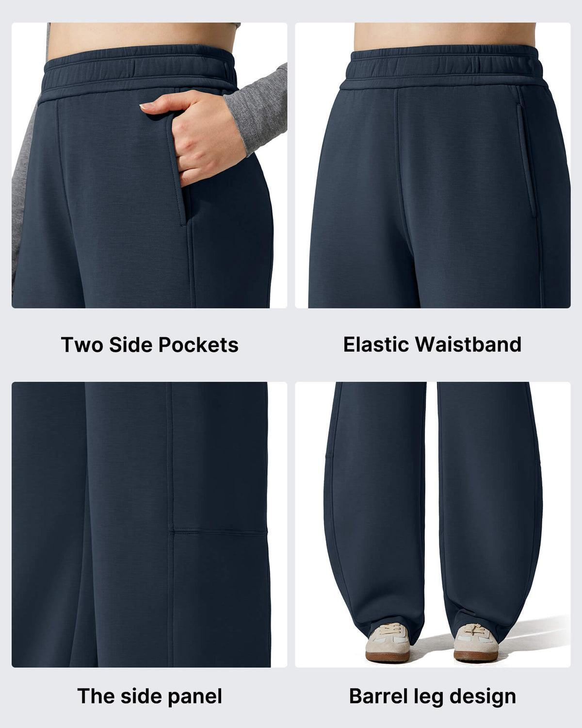 G4Free - Smoofit Fleece Lined Baggy Barrel Wide Leg Sweatpants -GF25J611AF-XS-GF25J612AF-XS-GF25J613AF-XS-GF25J611AA-S-GF25J612AA-S