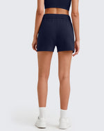 G4Free - Smoofit Front Pleats Elasticity Sweat Shorts -GF25E319AA-S